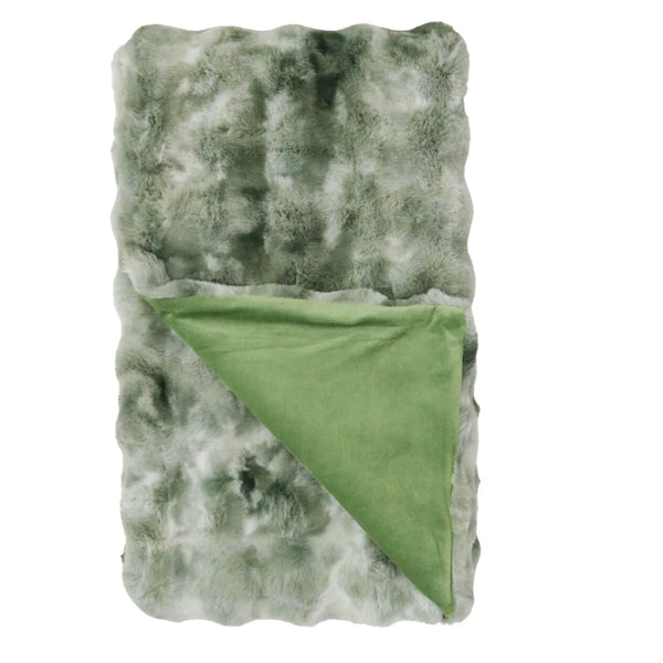 Throw Lux Dappled Sage