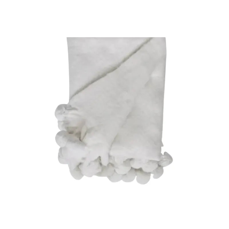 Throw Rug - Snow Pompom | House of Dudley
