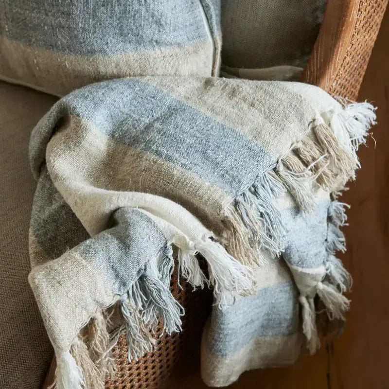 Marine Stripe Throw | House of Dudley