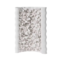 Thumbnail for Petal Ceramic Vase Curved Handcrafted Tall