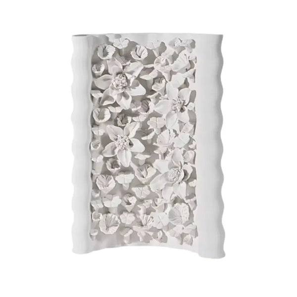 Petal Ceramic Vase Curved Handcrafted Tall – House of Dudley