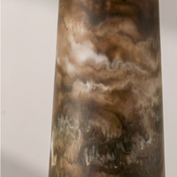 Thumbnail for Vess Table Lamp - mottled resin base texture