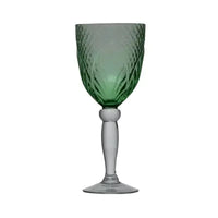 Thumbnail for Vintage Style Green Wine Goblets | House of Dudley
