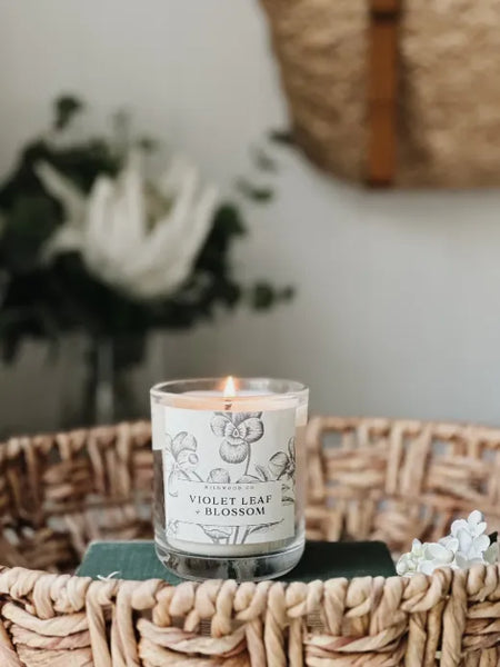 Wildwood Candle - Violet Leaf + Blossom