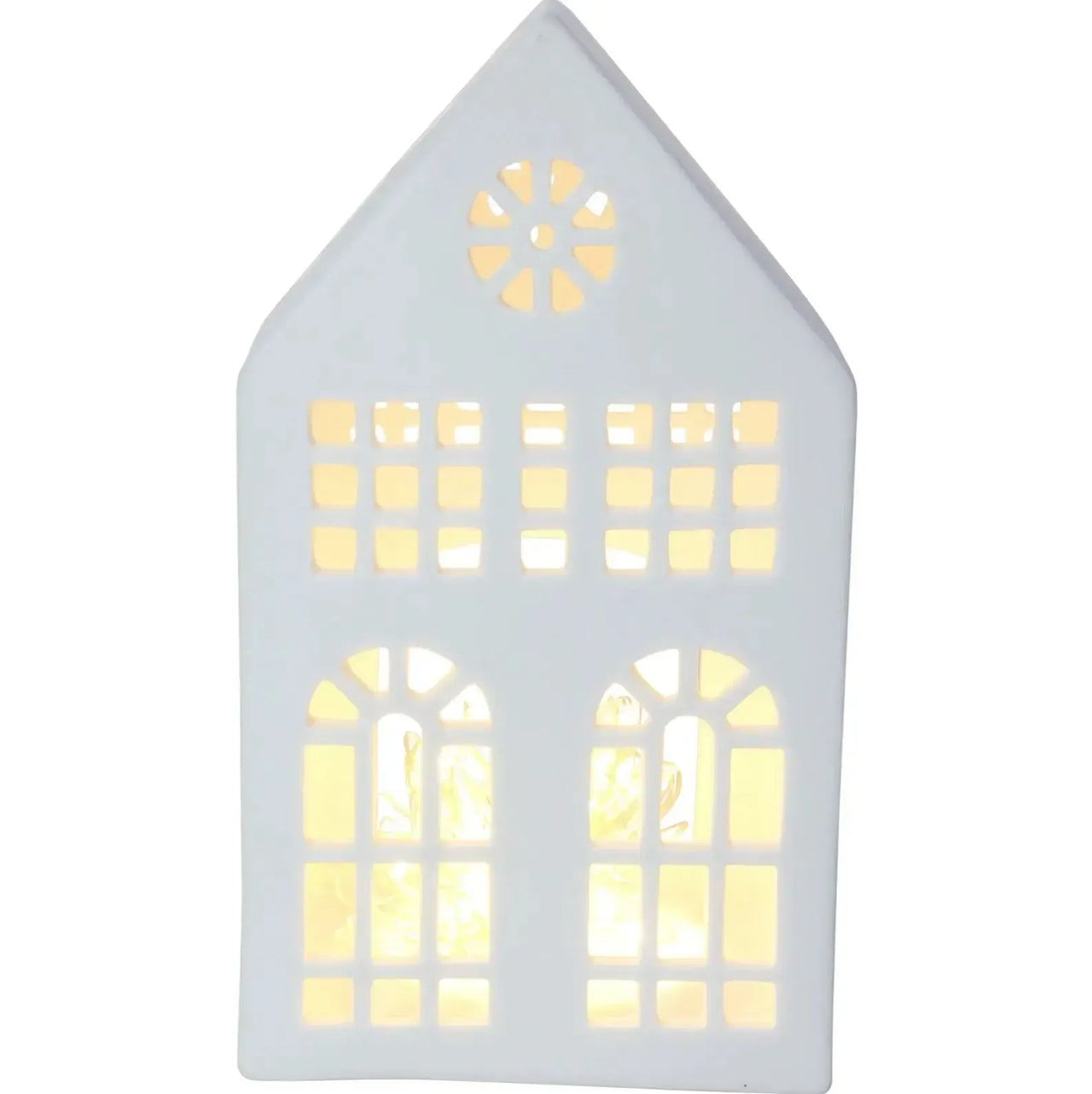 Porcelain Hampton House Tea Light Holder | House of Dudley