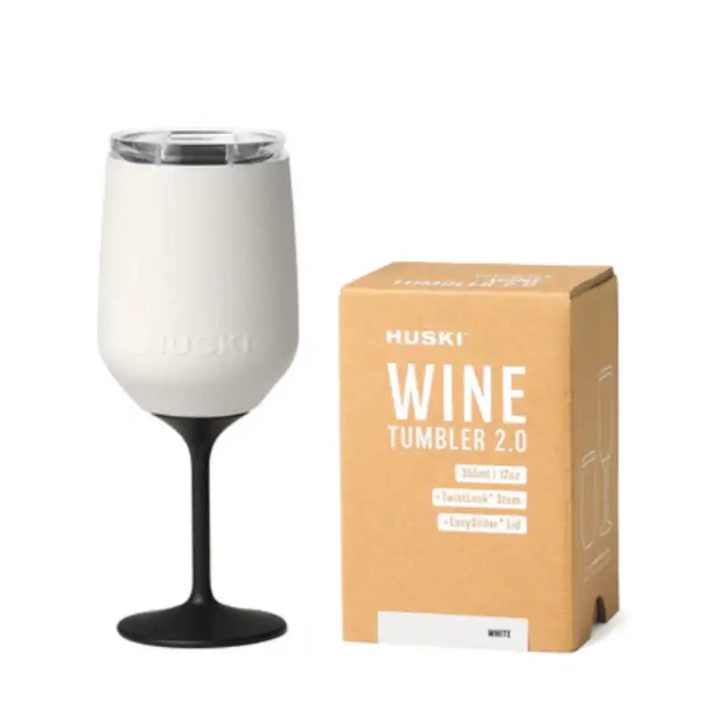 Huski Wine Tumbler - White